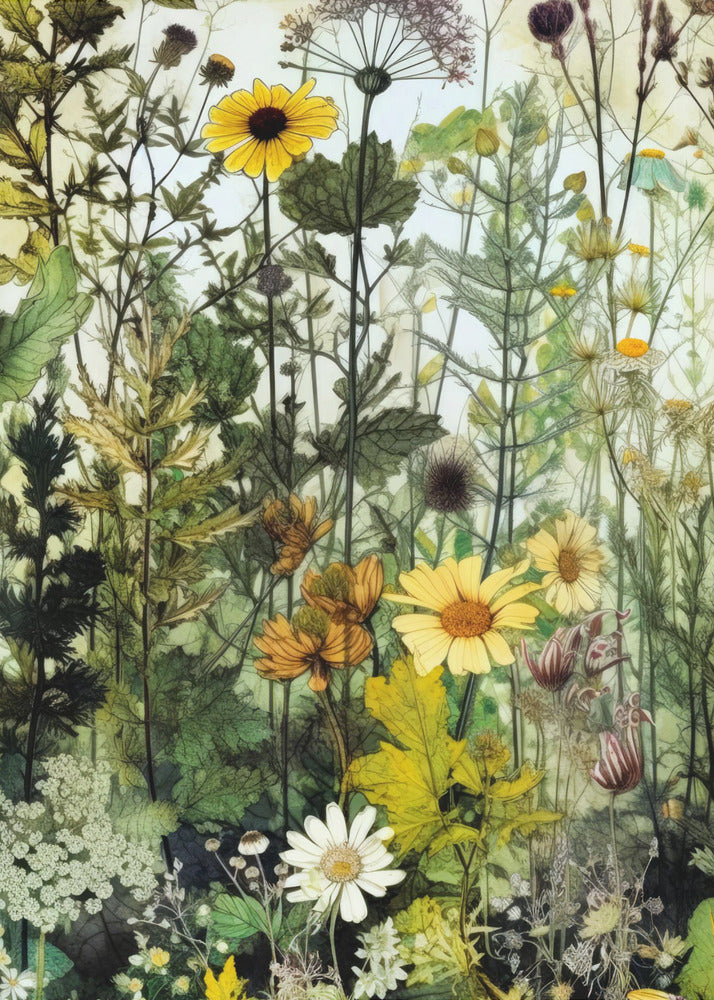 Ängsblommor 10 | Canvas