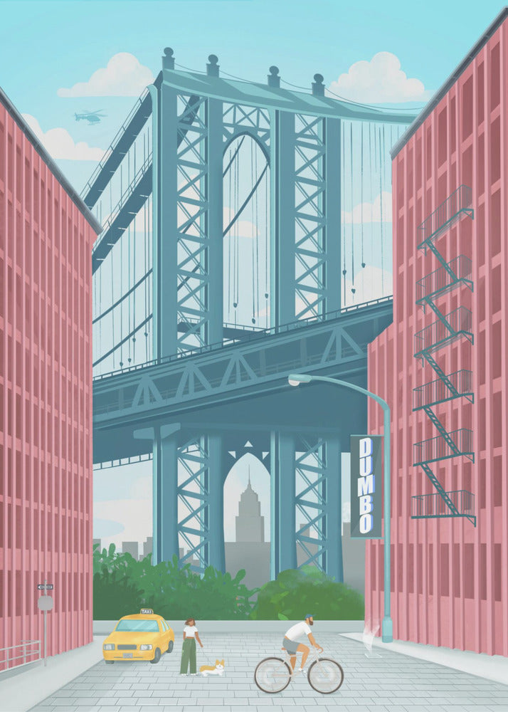 Dumbo, New York | Tableaux sur Toile
