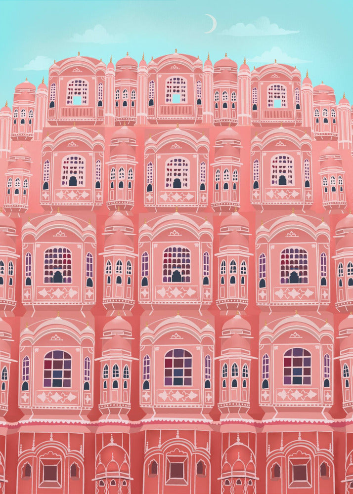 Jaipur, Intia | Canvastaulut