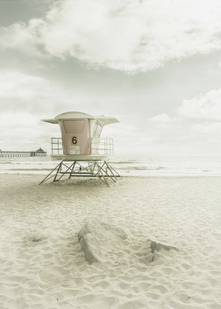 KALIFORNIAN Vintage Imperial Beach | Canvastaulut
