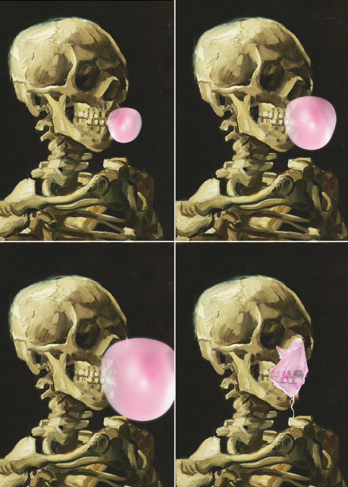 Skull Gum Explosion | Poster