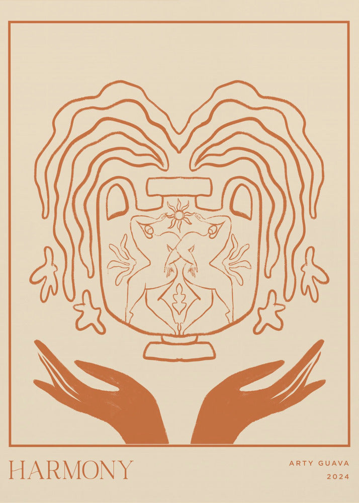 Fartygssamling: Harmoni (LineArt) | Poster