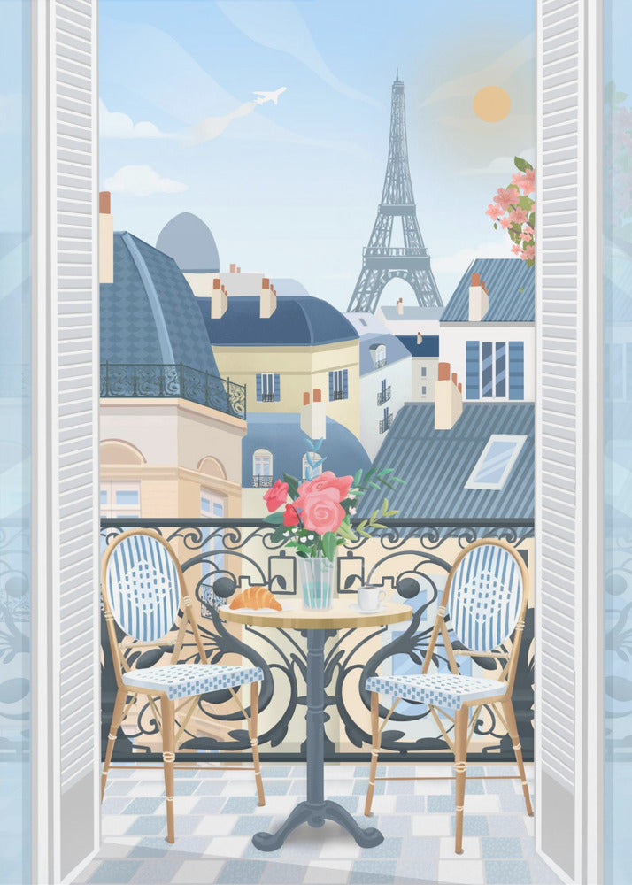 Terrazza di Parigi | Stampe su Tela