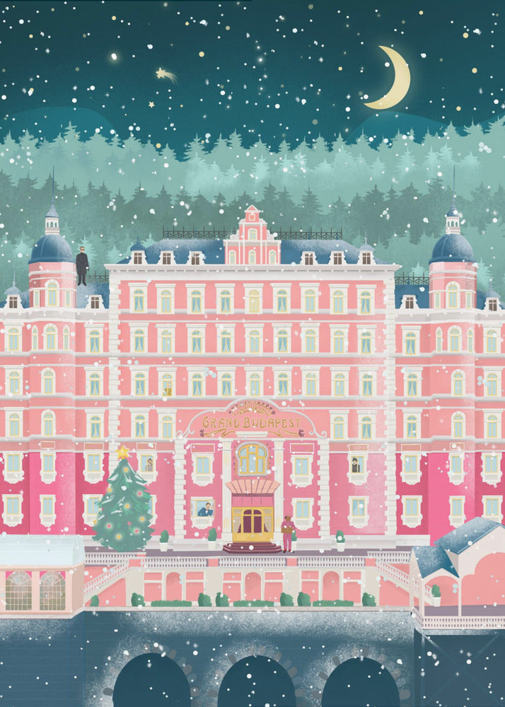 Vacanze al Grand Budapest Hotel | Stampe su Tela