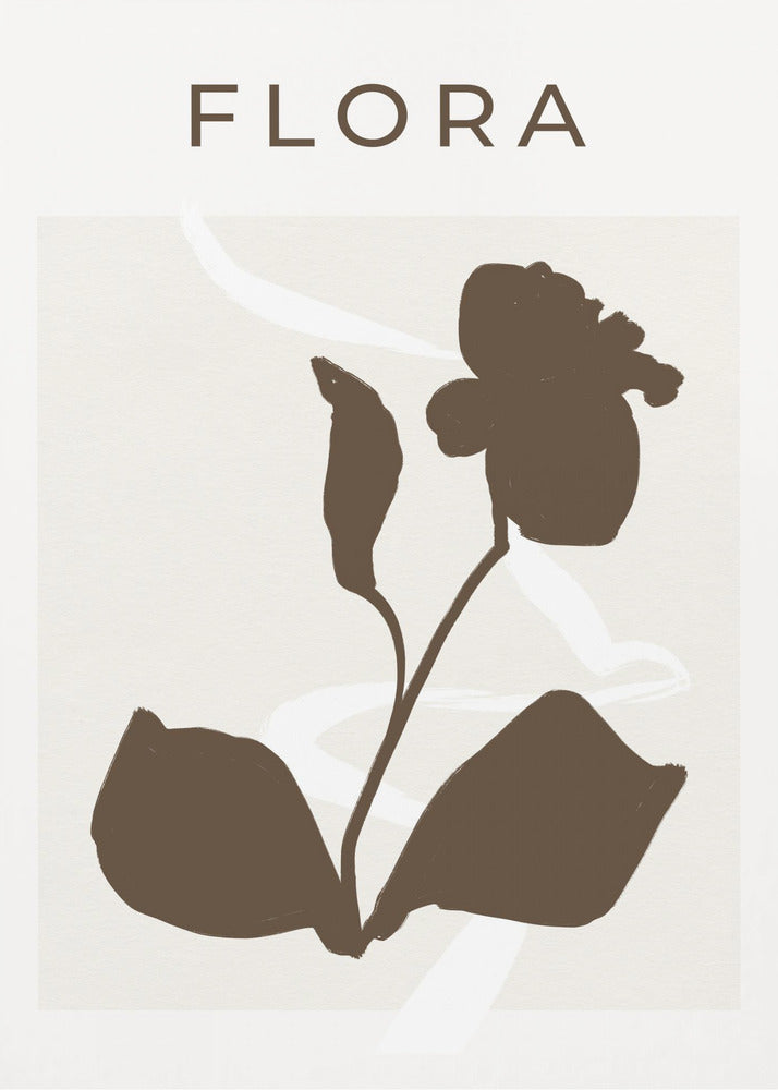 Minimal blomning | Poster