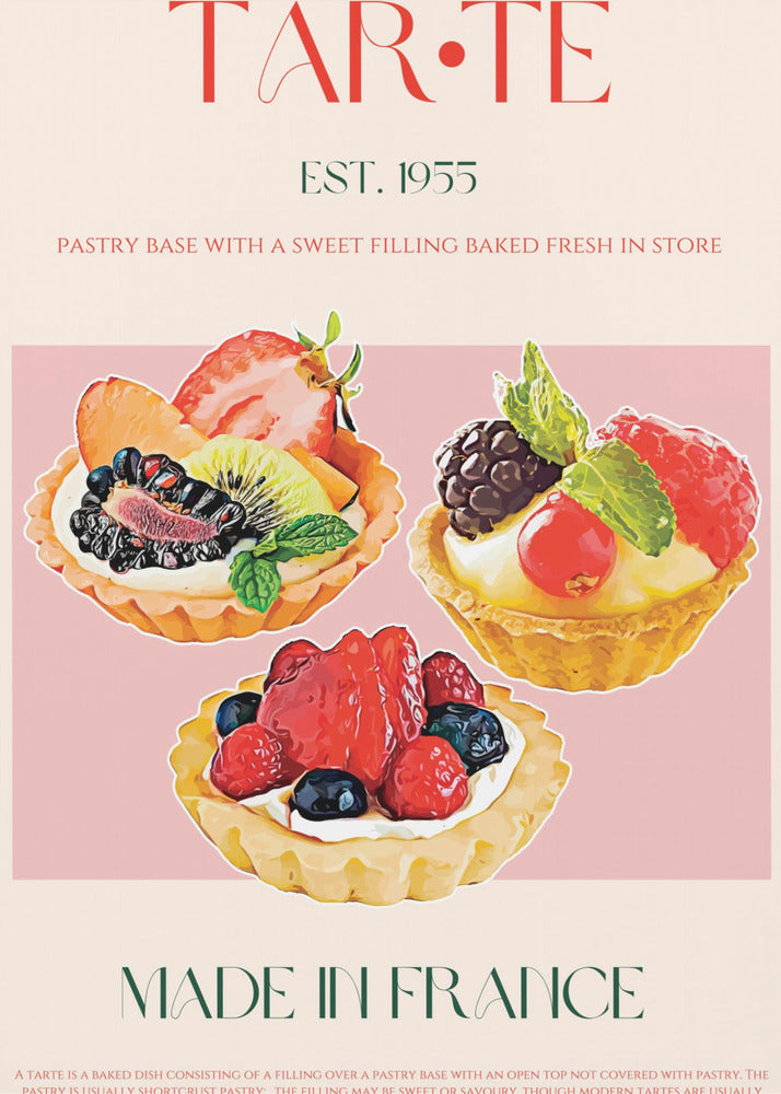 French Tart Symphony | Poster
