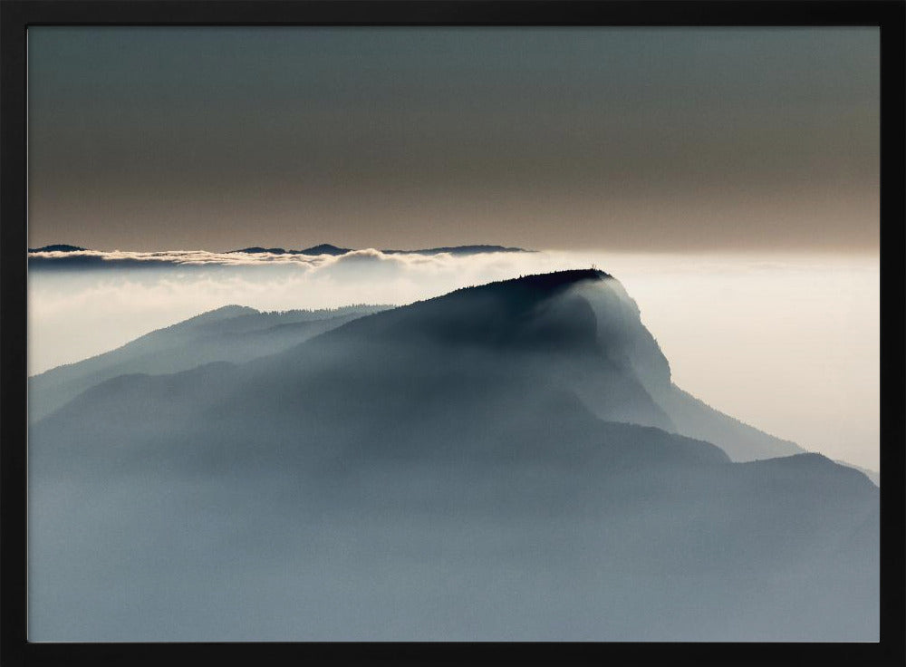 Alpensegeln | Poster - Kunstdruck