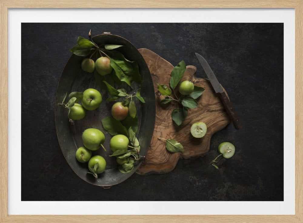Green apples | Poster