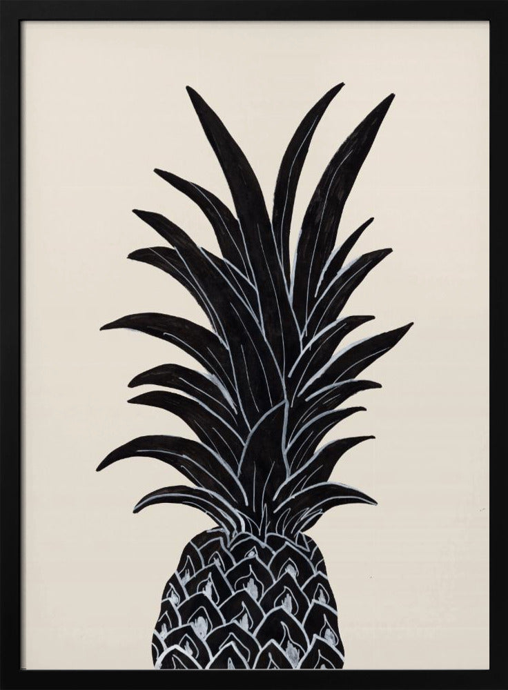 Piña negra | Posters  - Impresiones de Arte