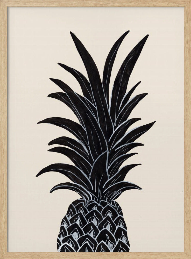 Piña negra | Posters  - Impresiones de Arte