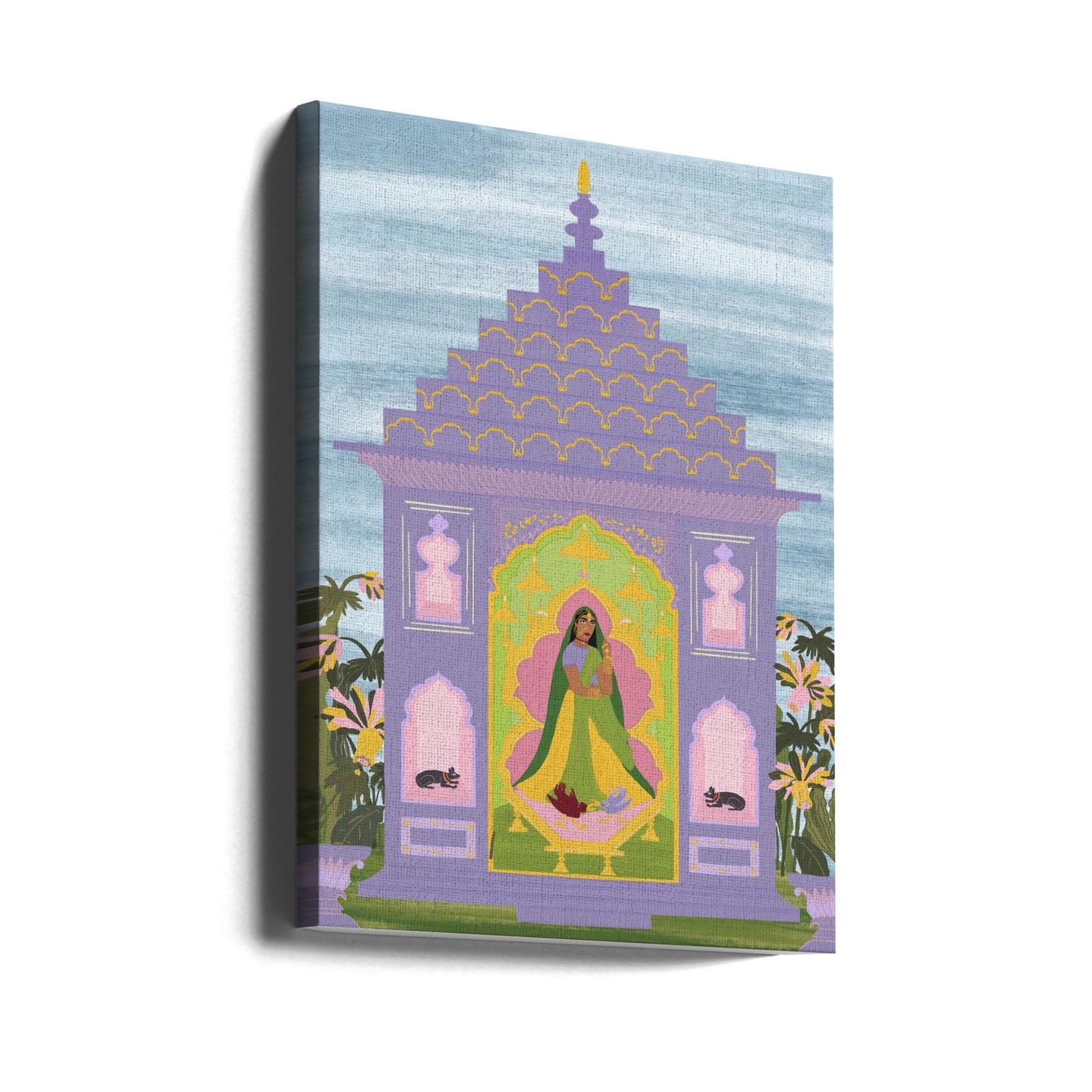 Jardin indien | Tableaux sur Toile