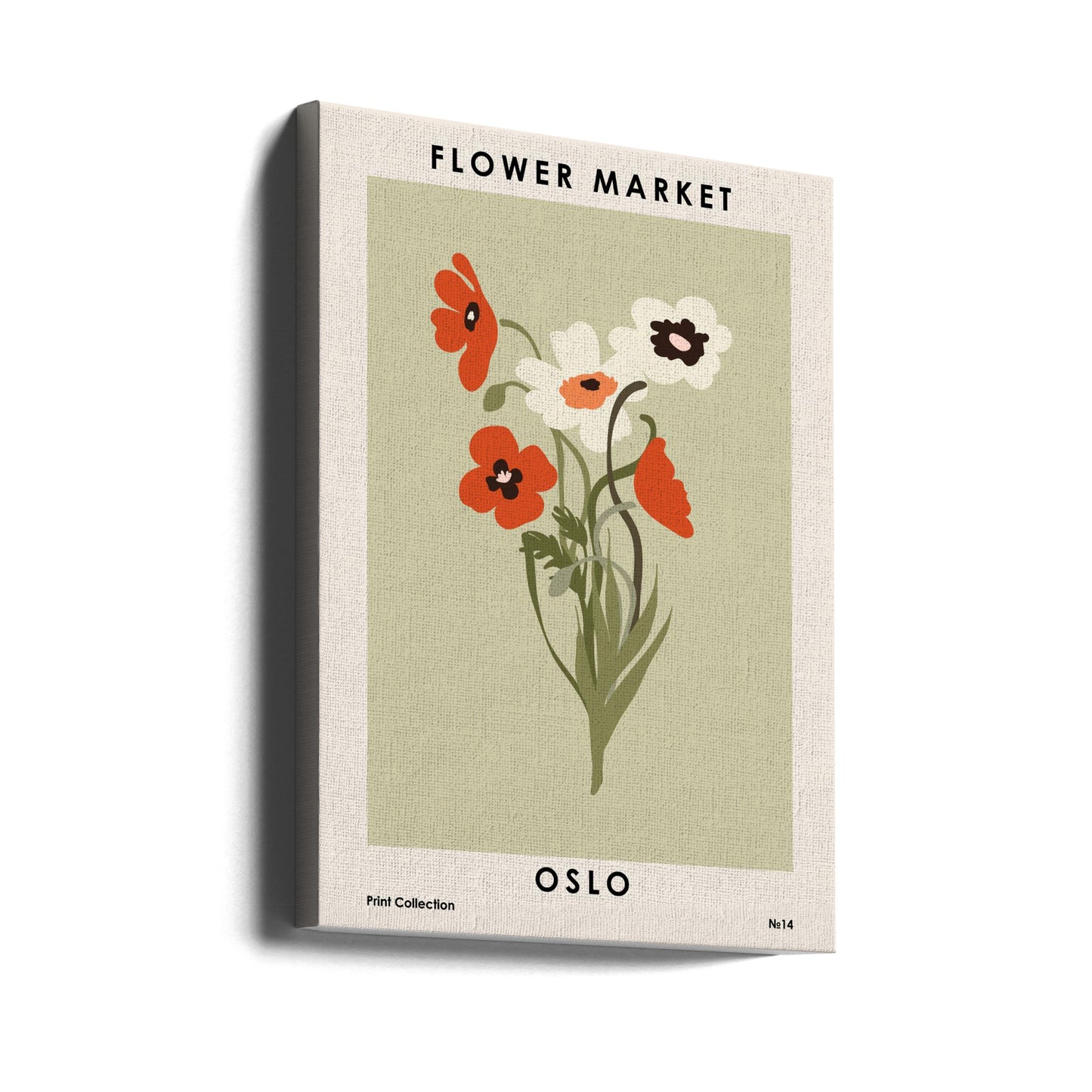Flower Market Oslo | Lerretsbilder