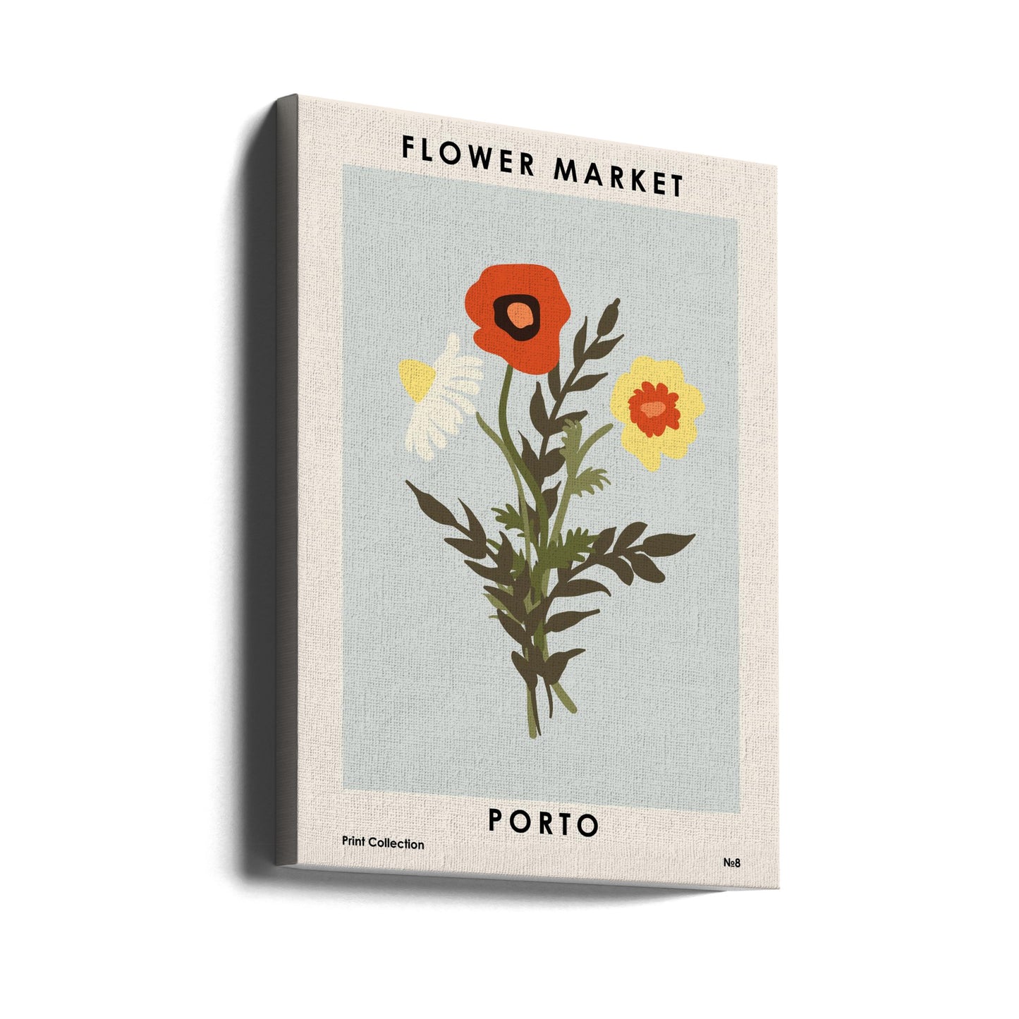 Bloemenmarkt Porto | Canvasprints