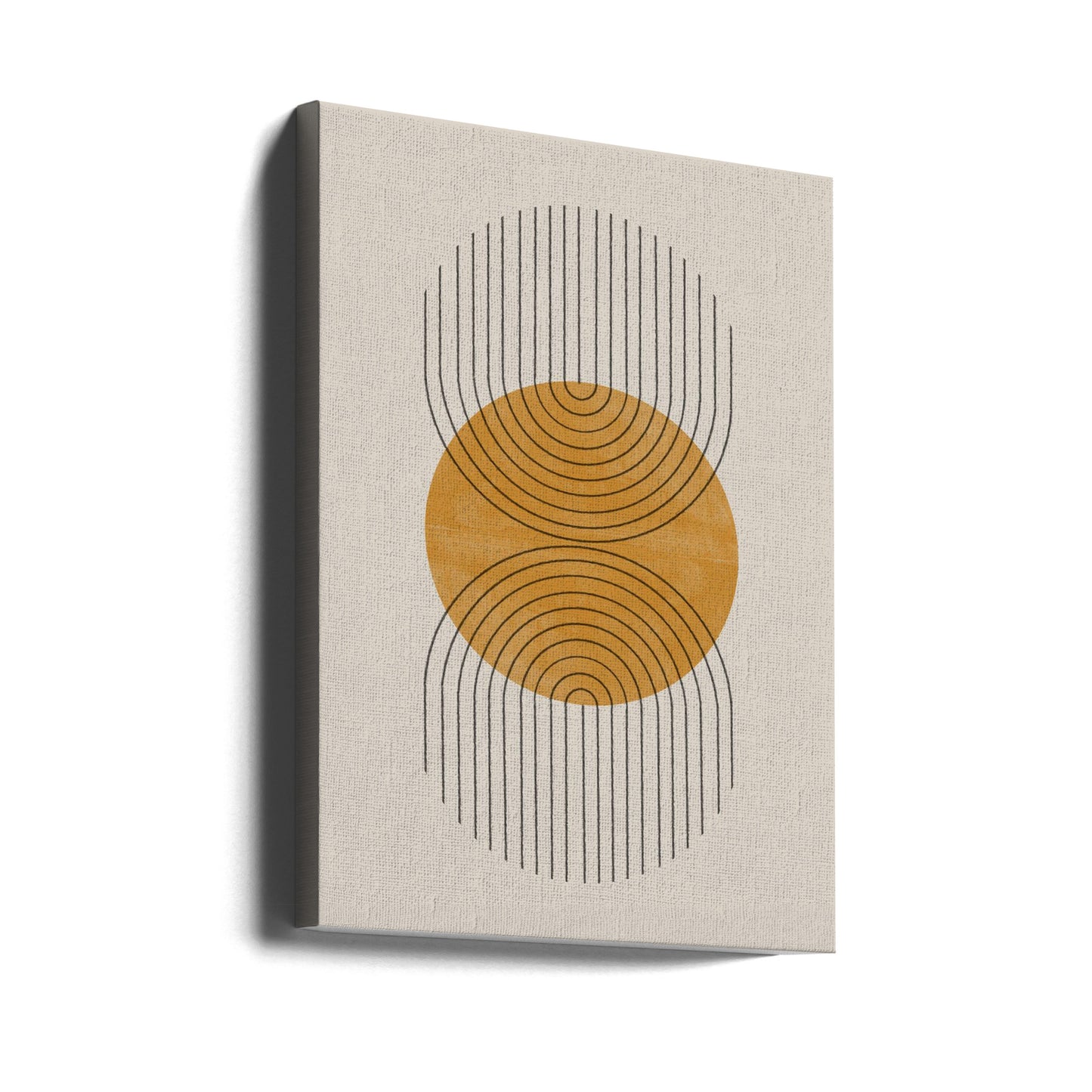 Perfekt punkt gul | Canvas
