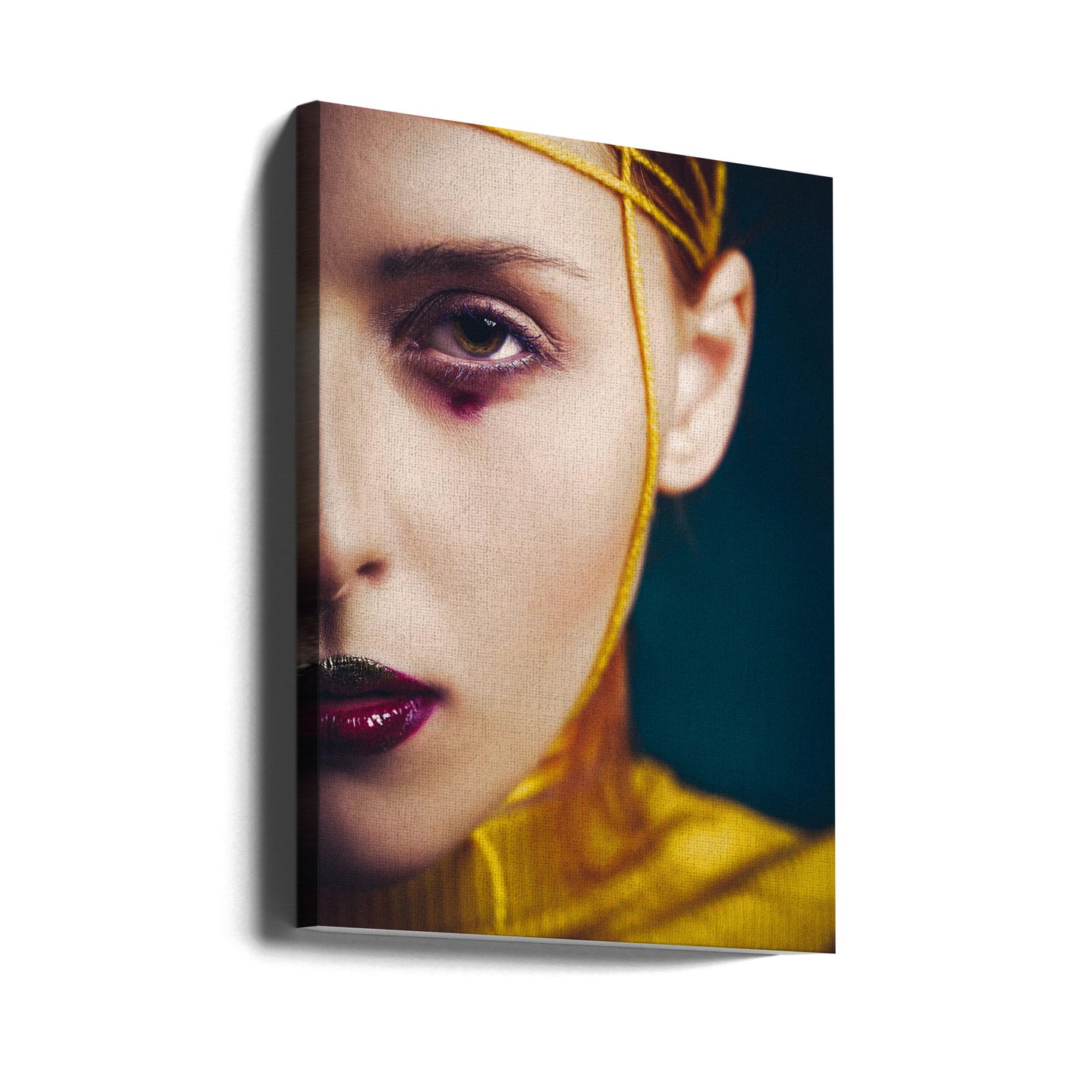 Gele aanraking | Canvasprints