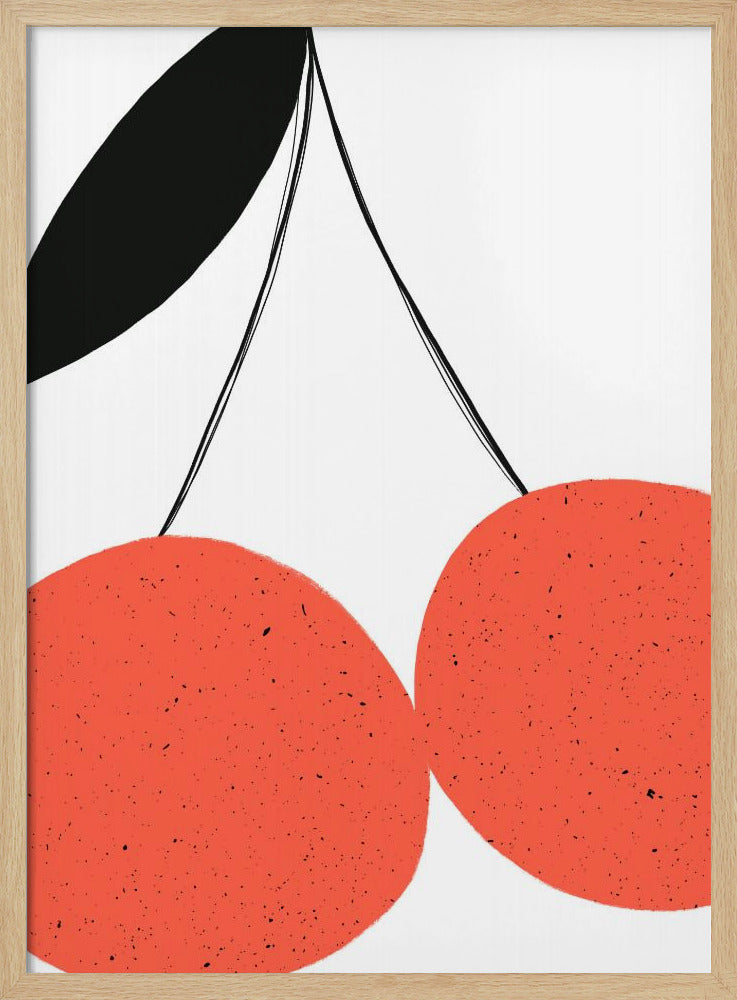Rode kersen | Posters - Kunstdrukken