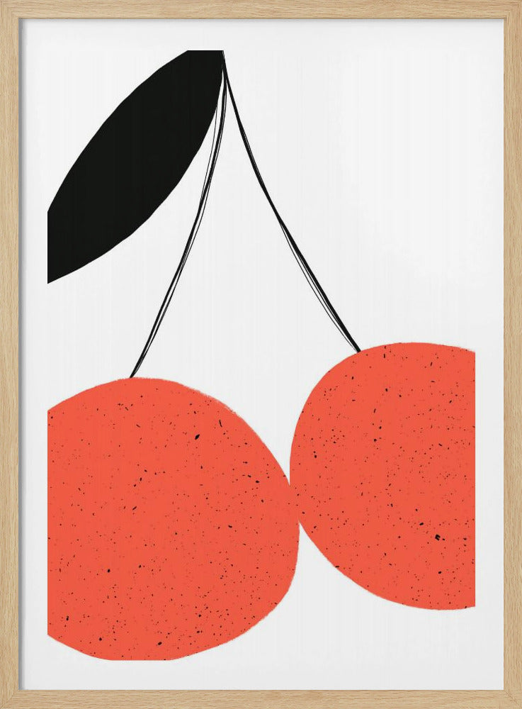 Rode kersen | Posters - Kunstdrukken