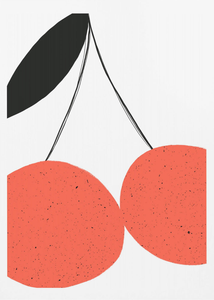Rode kersen | Posters - Kunstdrukken