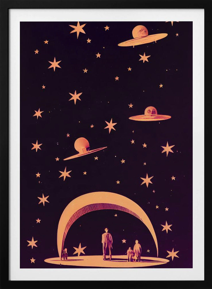 Galaktiskt drömlandskap | Poster