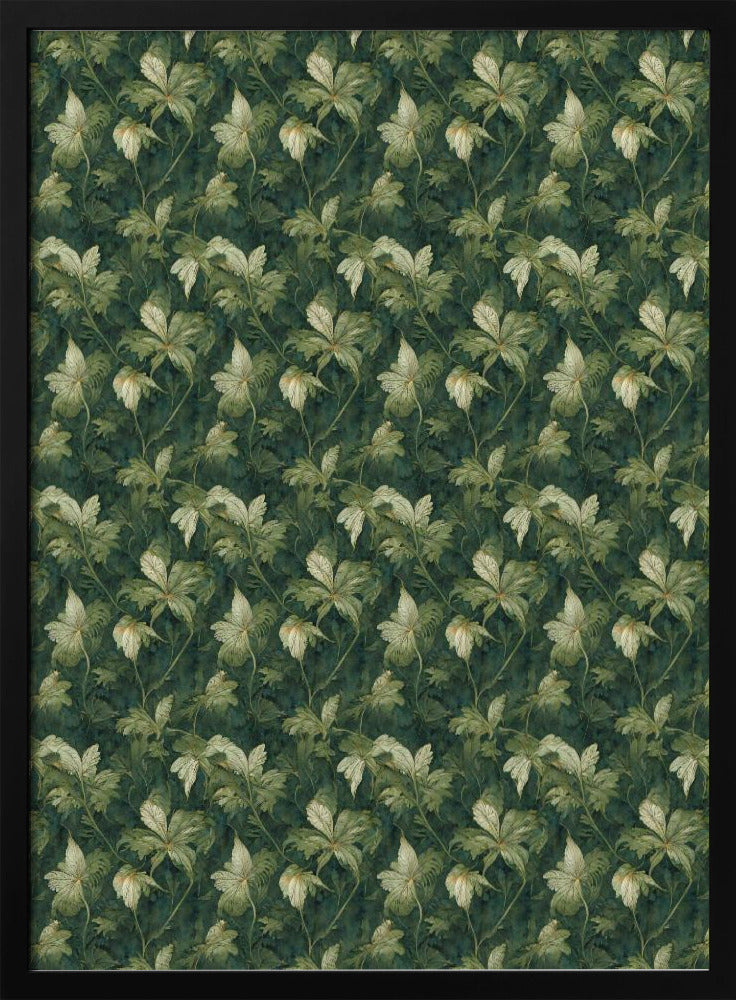 Gobeläng med grönskande blommor | Poster