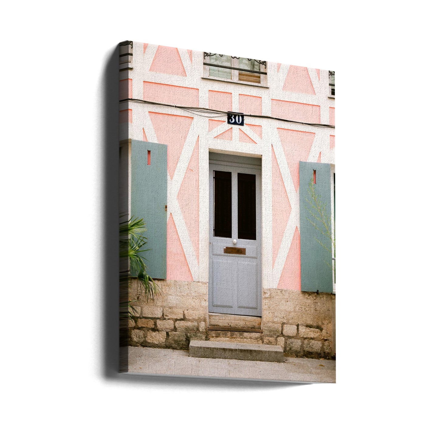 Rue de Cremieux Nummer 30 - Paris | Leinwand-Bilder