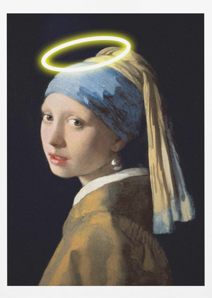 Girl With A Halo | Poster