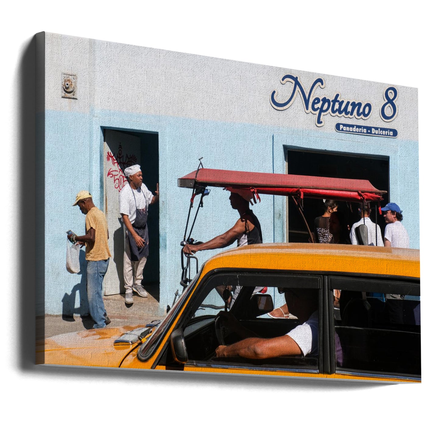 Vita di strada cubana | Stampe su Tela