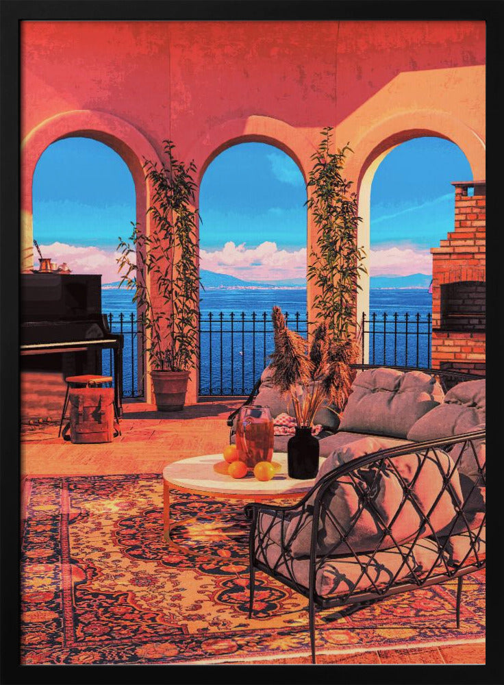 Terraza del piano | Posters  - Impresiones de Arte