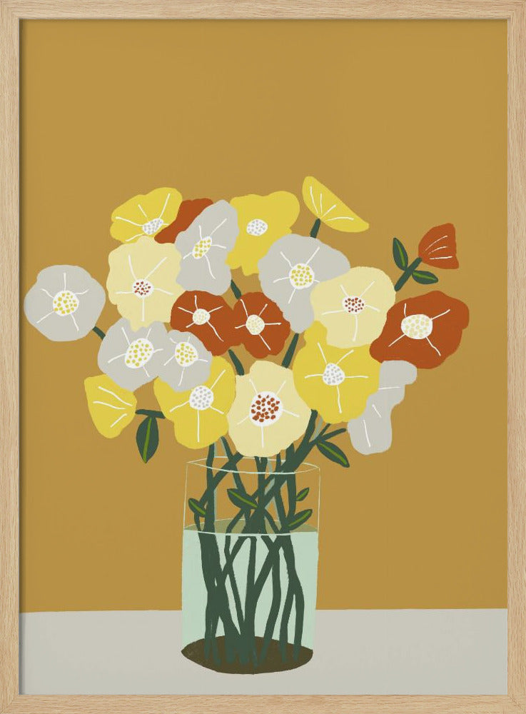 Jarrón de flores | Posters  - Impresiones de Arte
