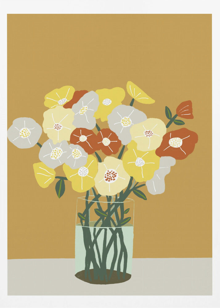 Jarrón de flores | Posters  - Impresiones de Arte