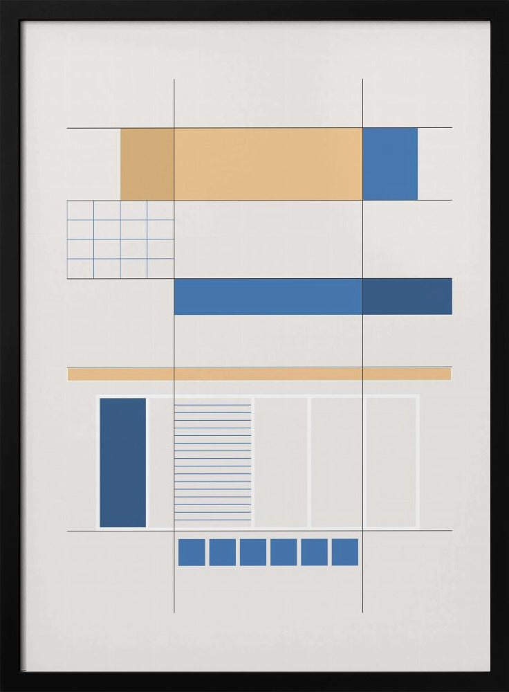Built in Shapes no. 03 | Poster