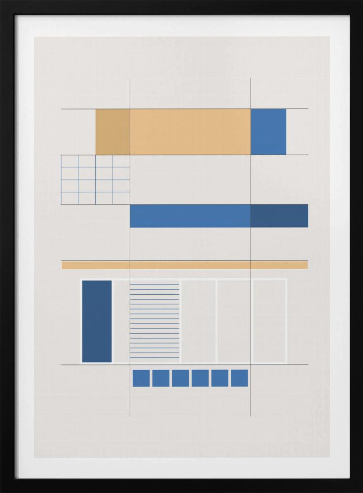 Built in Shapes no. 03 | Poster