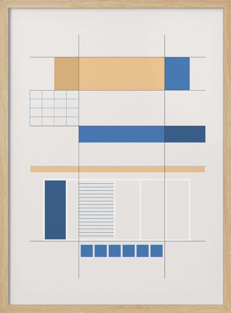 Built in Shapes no. 03 | Poster