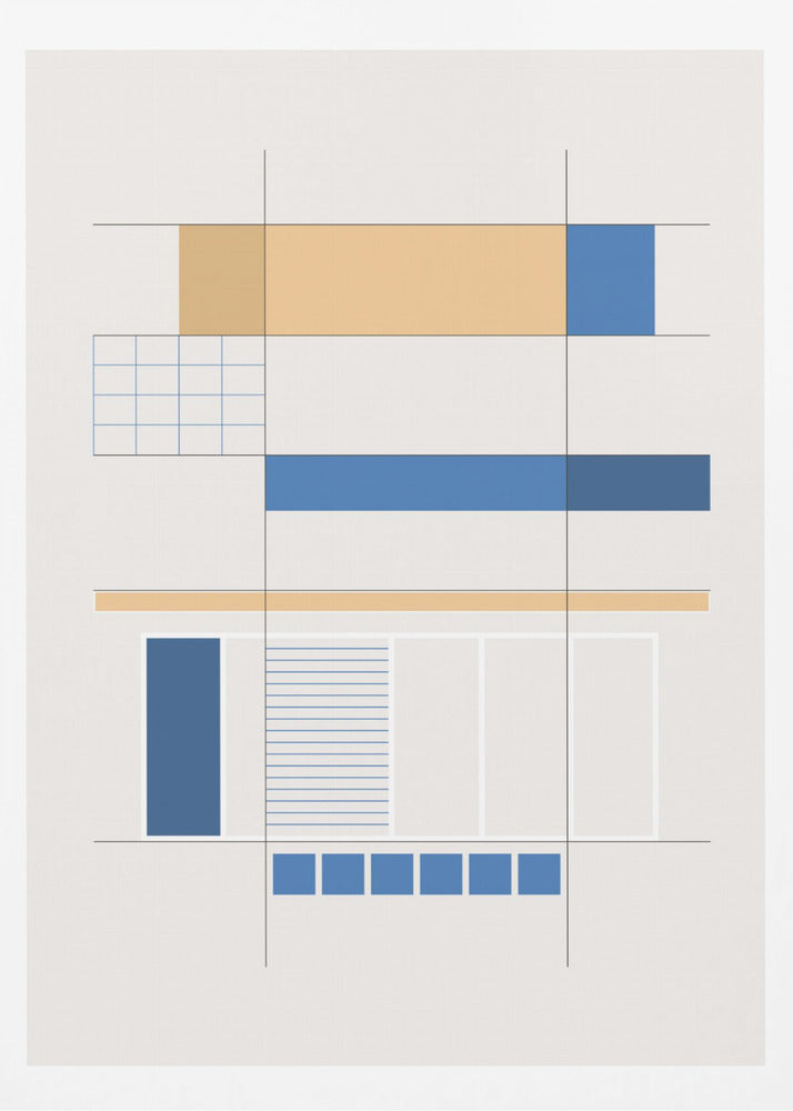 Built in Shapes no. 03 | Poster
