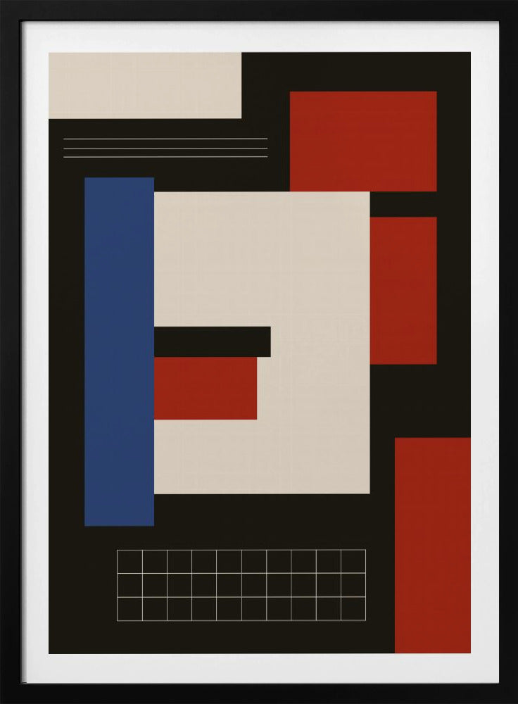 Built in Shapes no. 05 | Poster