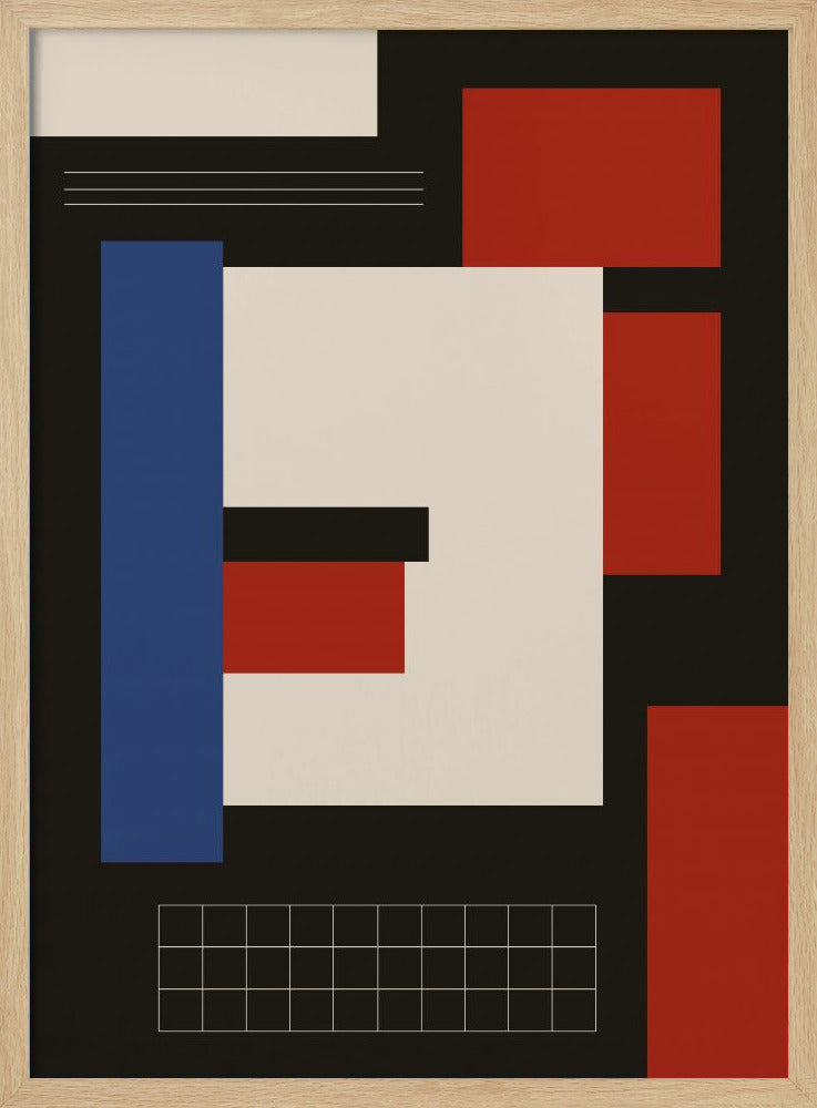 Built in Shapes no. 05 | Poster