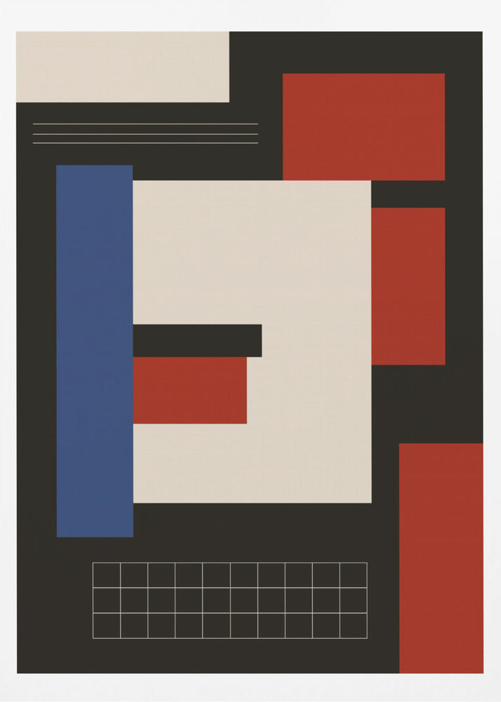 Built in Shapes no. 05 | Poster