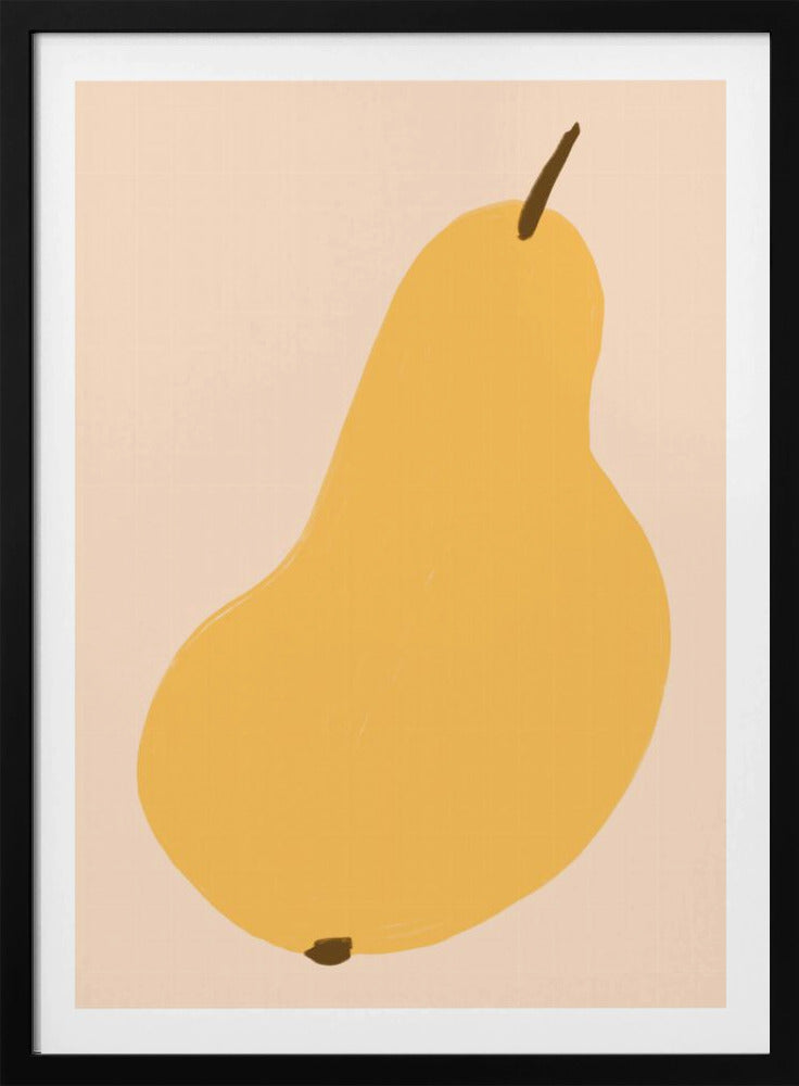 Golden Pear Still | Posters - Affiche Artistique