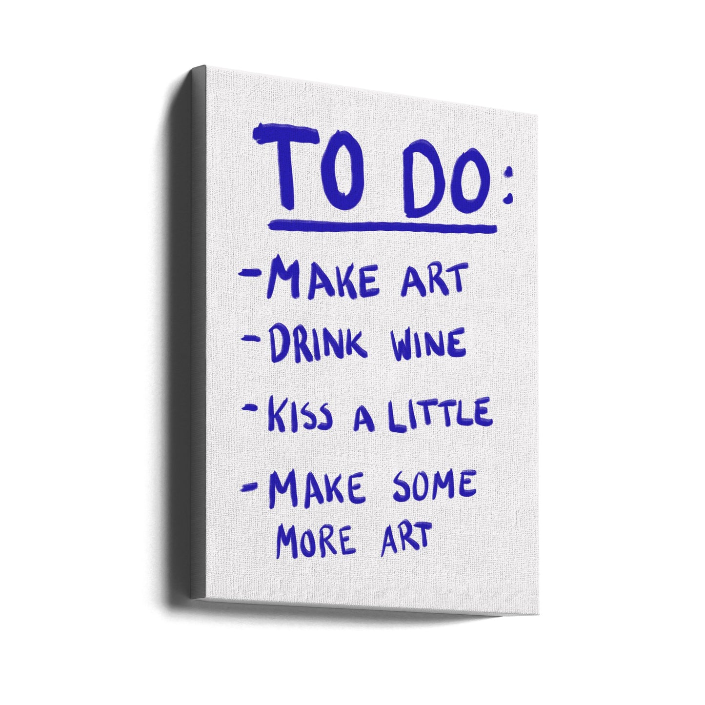 Kreativ to-do-liste | Lærredsbilleder