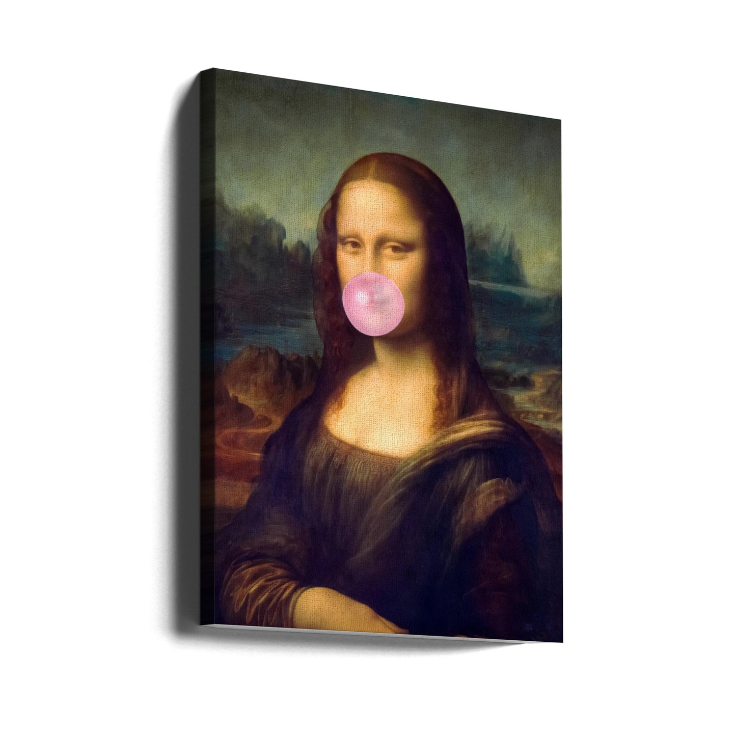 Mona Lisa Tyggegummi | Lærredsbilleder