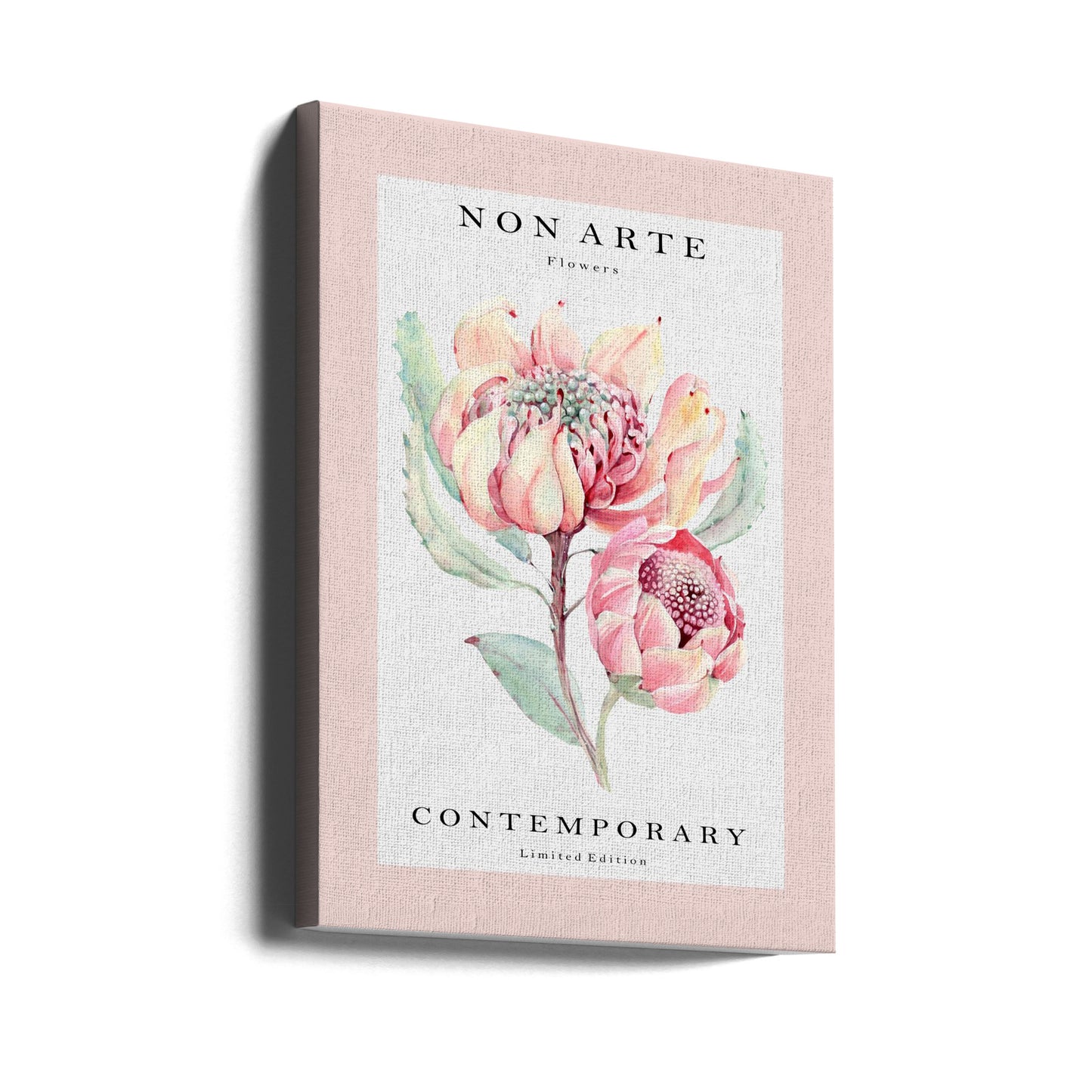 Ikke kunst rose blomst | Lærredsbilleder