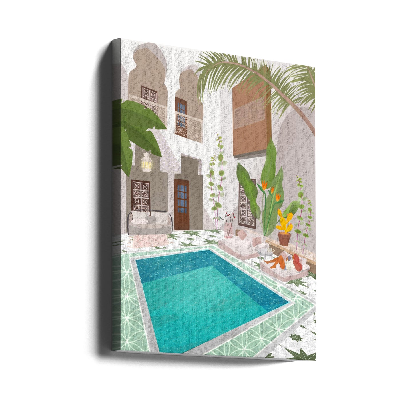 Riad | Leinwand-Bilder