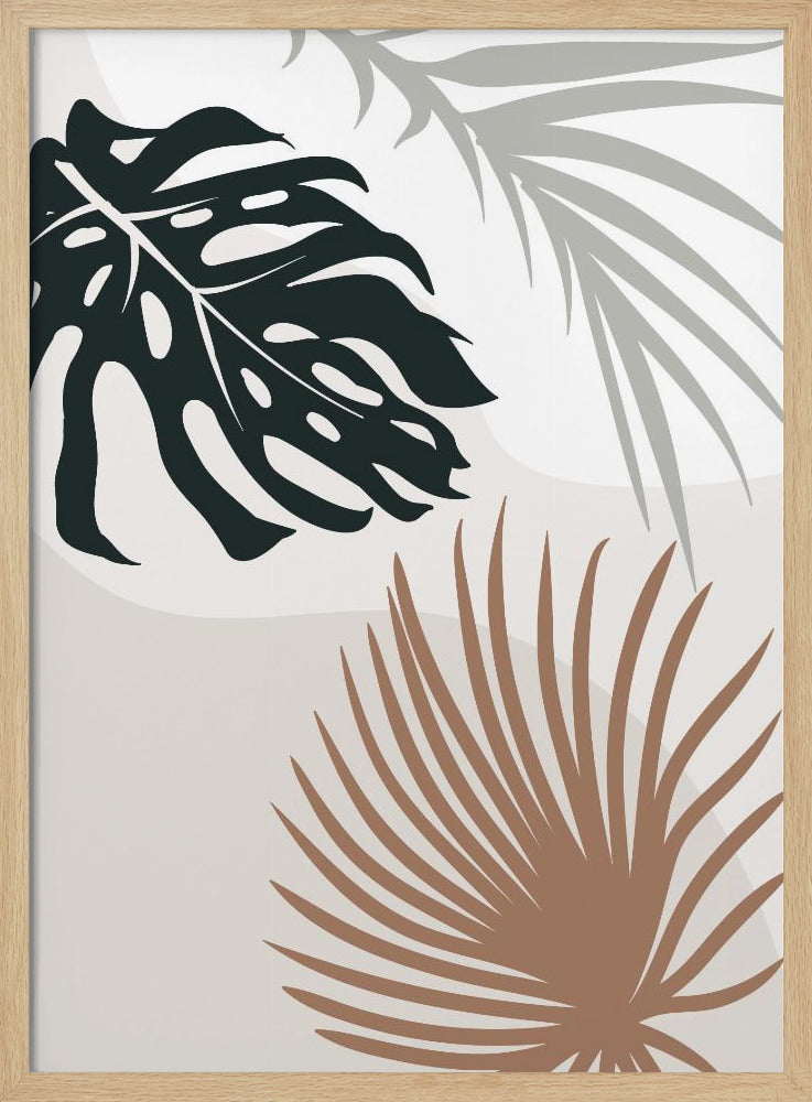 Tropical Leaves No3 | Poster