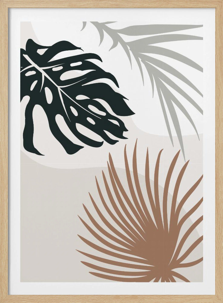 Tropical Leaves No3 | Poster