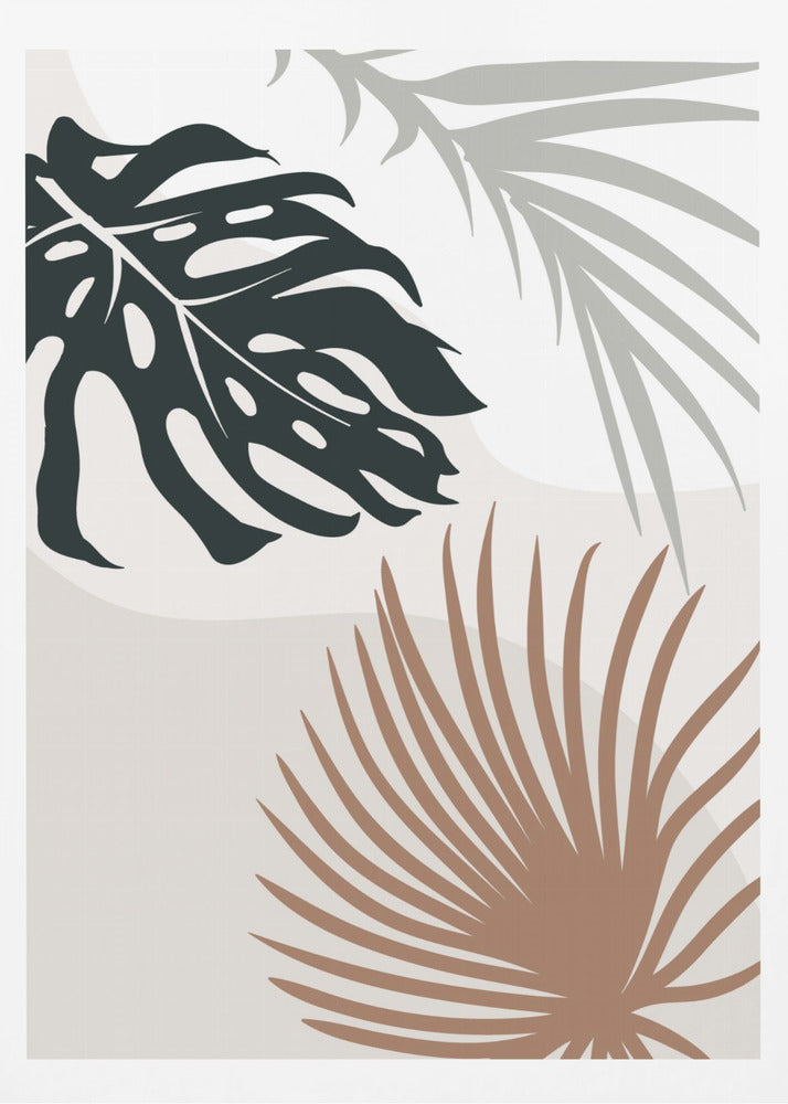 Tropical Leaves No3 | Poster