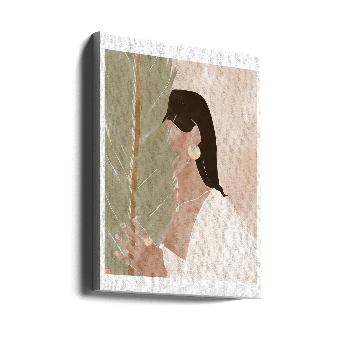 Växtflicka | Canvas