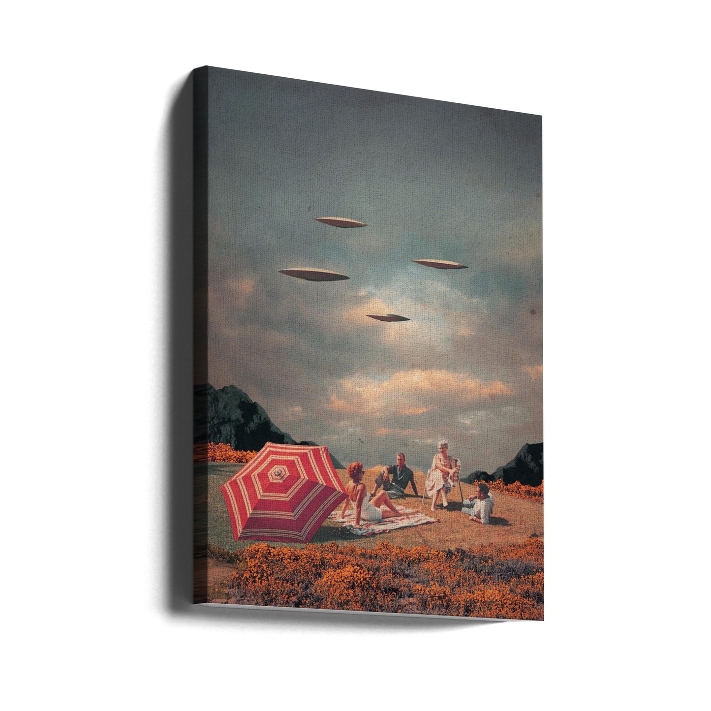 Pretend They Never Came | Canvas