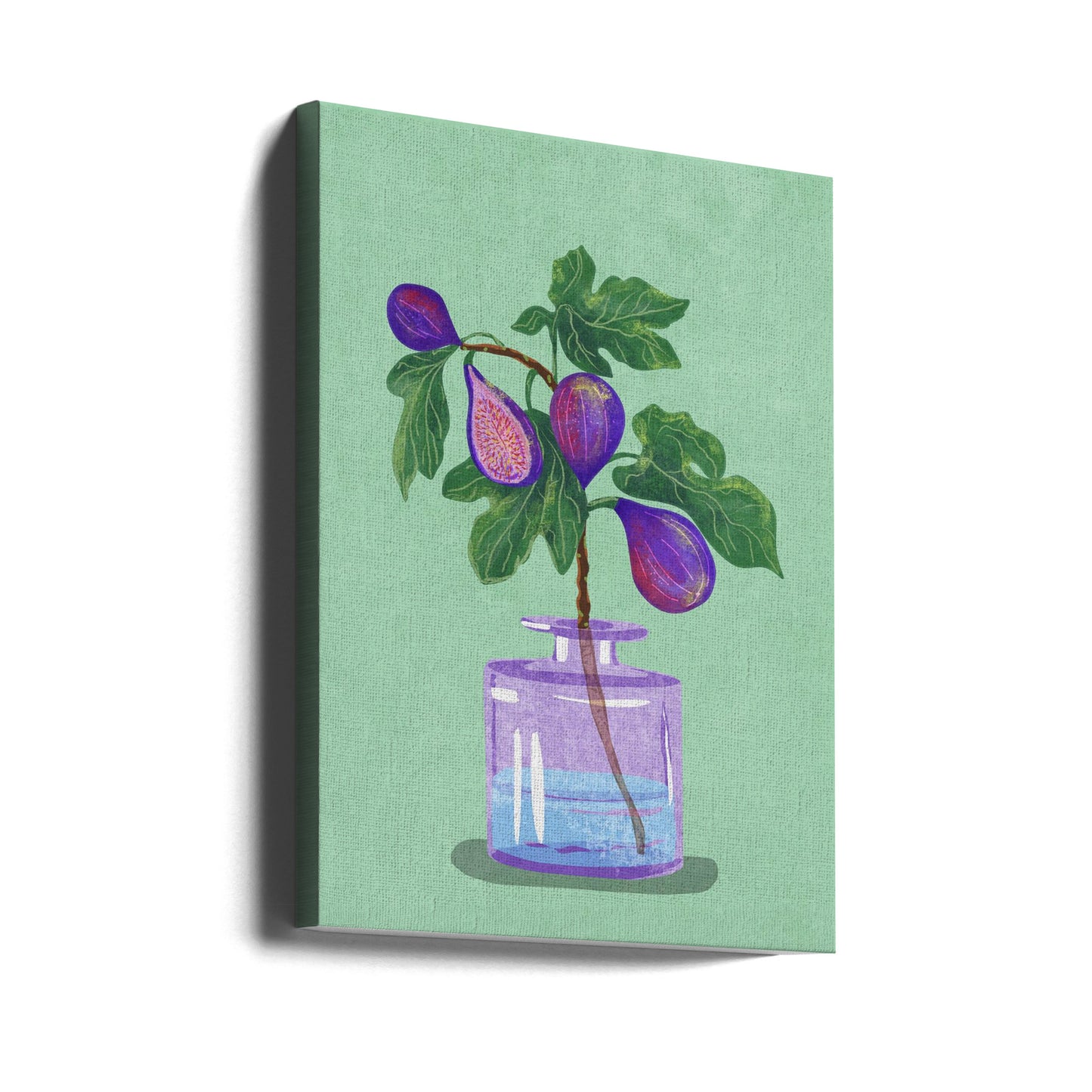 Branche de figues dans un vase | Tableaux sur Toile