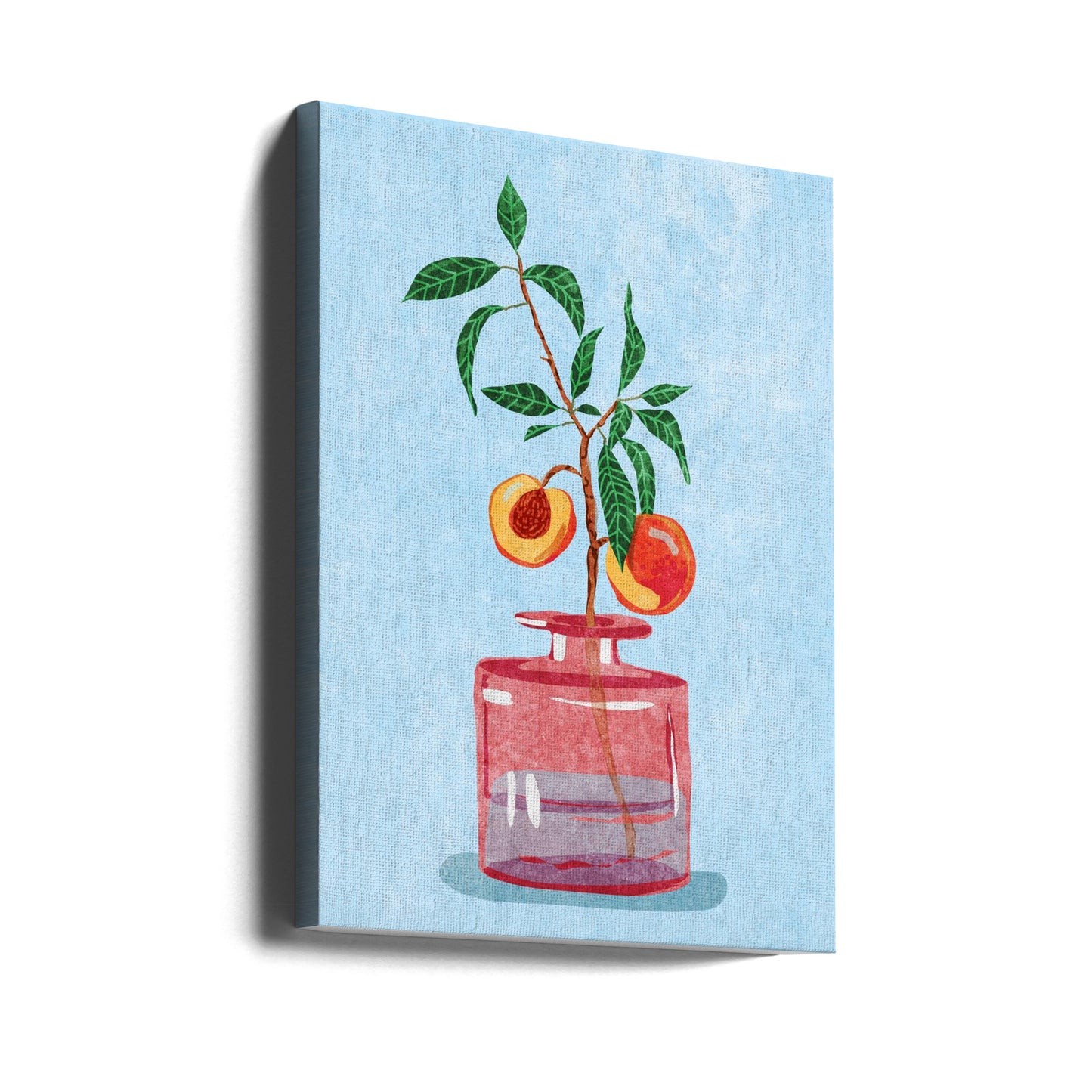 Pêcher dans un vase | Tableaux sur Toile