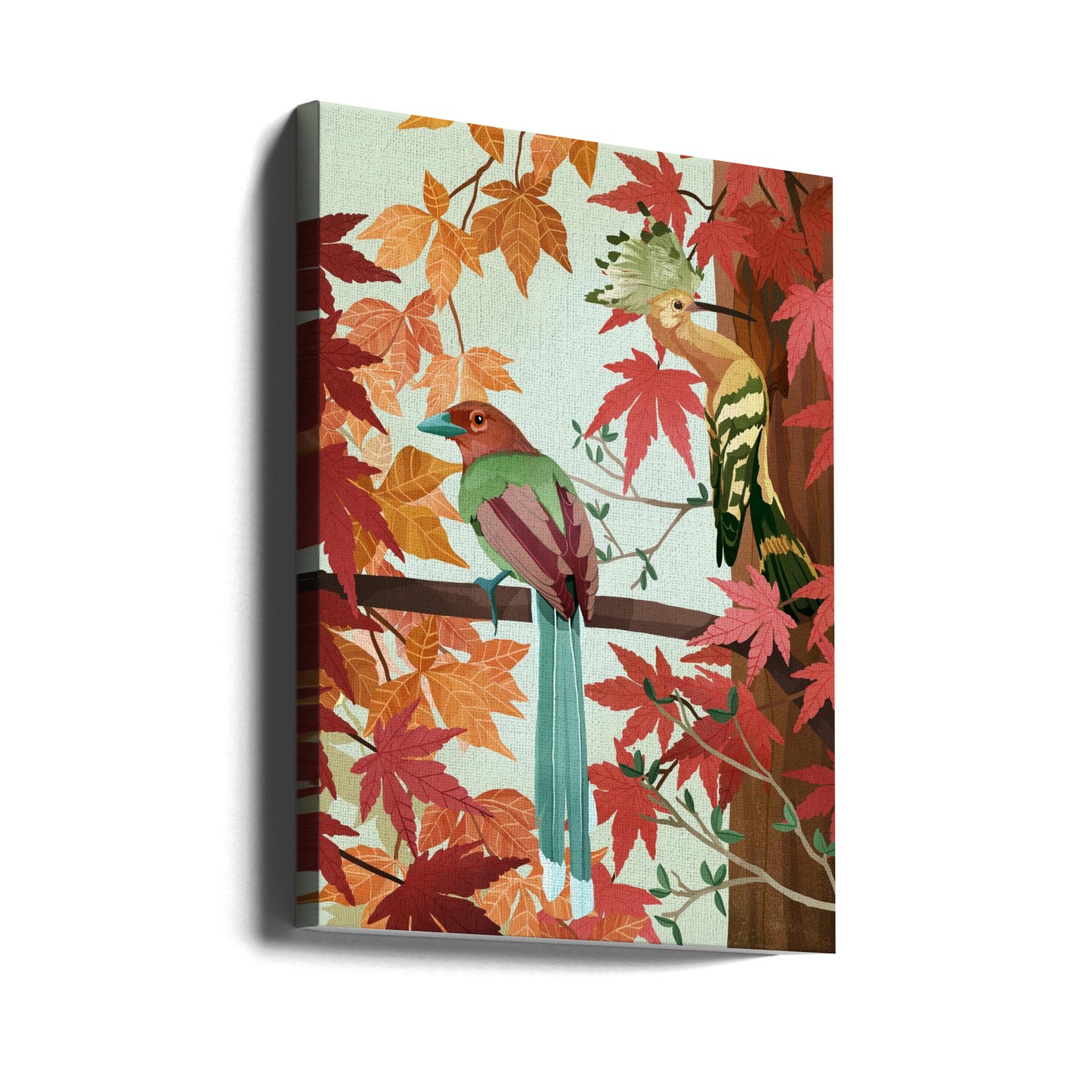 Oiseaux d'automne | Tableaux sur Toile
